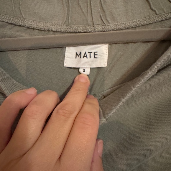 MATE the Label Tencel Sleep Set - S - Sage - Picture 7 of 7